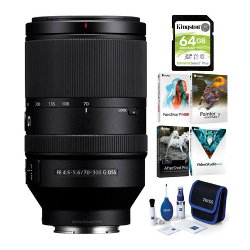 Sony Fe 70-300mm F/4.5-5.6 G Oss E-mount Telephoto Zoom Lens