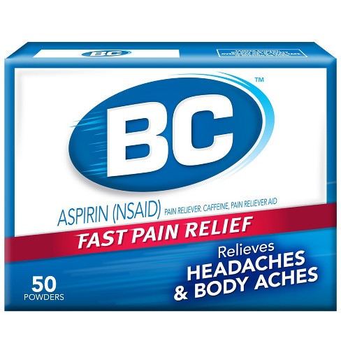 BC Fast Pain Relief Powder Packets - Aspirin (NSAID) - 50ct : Target