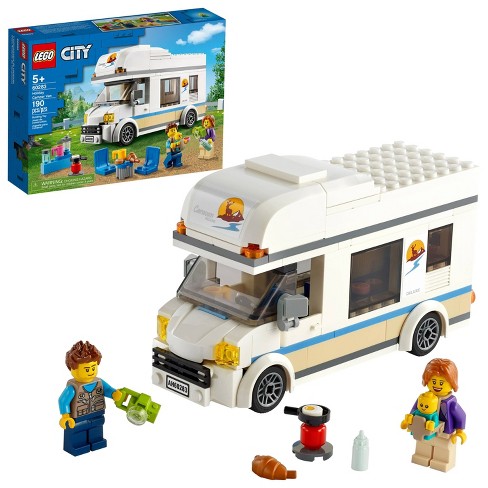 Lego Great Vehicles Holiday Camper Van Toy Car 60283 : Target