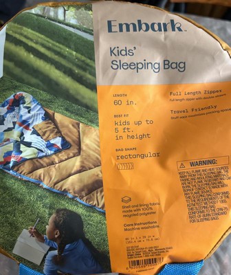 Kids Sleeping Bag 50 Degree Embark Target