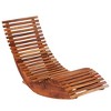 Sun Lounger Set of 2 Light brown Acacia wood vidaXL - 2 of 4