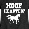 Girls' - Instant Message - Hoof Hearted Horse Fitted Short Sleeve Graphic T-Shirt - 2 of 4
