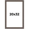 PosterPalooza | Ornate Black Picture Frame - UV Acrylic, Foam Board Backing, Hanging Hardware - 2 of 4