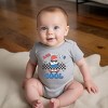 The Juniper Shop Red White and Cool Popsicle Baby Short Sleeve Bodysuit - 3 of 4