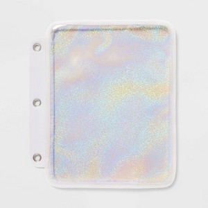 3 Ring Tablet Zip Pouch Iridescent - up&up™ - 1 of 3