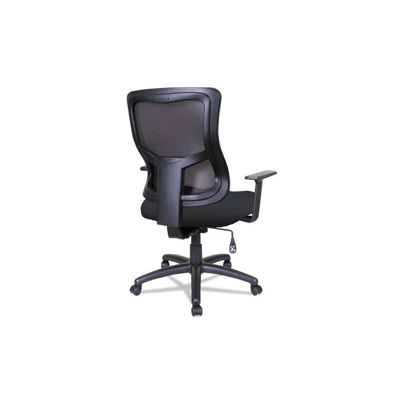 Alera Alera Elusion II Series Mesh Mid-Back Swivel/Tilt Chair, Supports Up to 275 lb, 18.11" to 21.77" Seat Height, Black, 5 of 7