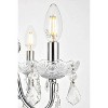 Elegant Lighting St. Francis 4 light Chrome Pendant Clear Royal Cut Crystal - 4 of 4