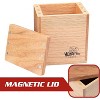 Monster Wooden Double Deck Box - Holds 150 Sleeved Cards- Compatible w Pokemon, Yugioh, Magic the Gathering & All Trading TCG Game, Gift - 2 of 4