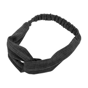 Unique Bargains Women's Stripes Elastic Cross Headwrap 1 Pc - 1 of 4