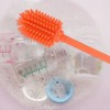 Unique Bargains Silicone Bottle Brush with 2 Straw Brush  for Cleaning Narrow Neck Containers Sport Bottles - 4 of 4