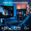 ViewSonic XG272-2K-OLED 27 Inch 1440p 240Hz White Gaming Ergonomic RGB OLED Monitor with up to 0.01ms, AMD FreeSync Premium, G-Sync Compatibility, and - 3 of 4