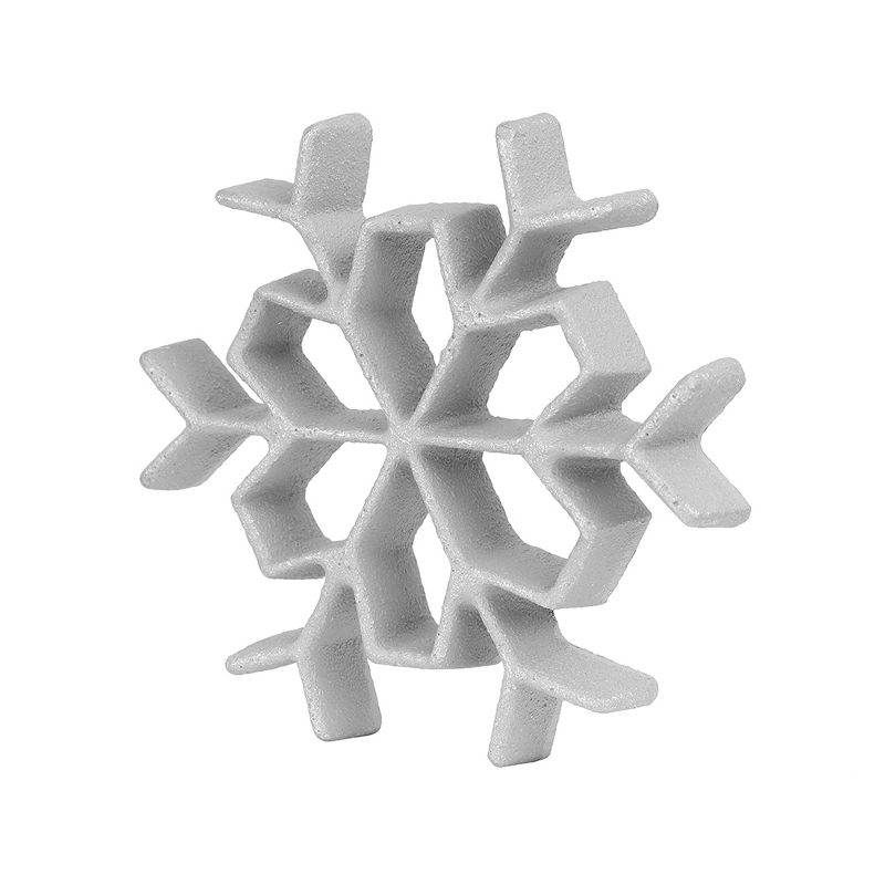 O'Creme Rosette-Iron Mold, Cast Aluminum Snowflake Shape, 2 of 4