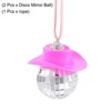 Unique Bargains Shiny Surface Ornament Cars Party Accessory Disco Ball 2 Pcs - 3 of 4