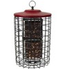 Squirrel Stopper Large Round Squirrel Proof Suet Feeder with Easy-Open Side Door - Holds 4 Suet Cakes - 2 of 4