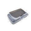 Pep Rally Lid Polypropylene Pencil Cases Solid Black (61746)) - 4 of 4