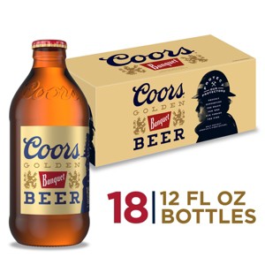 Coors Banquet Beer - 18pk/12 fl oz Bottles - 1 of 4
