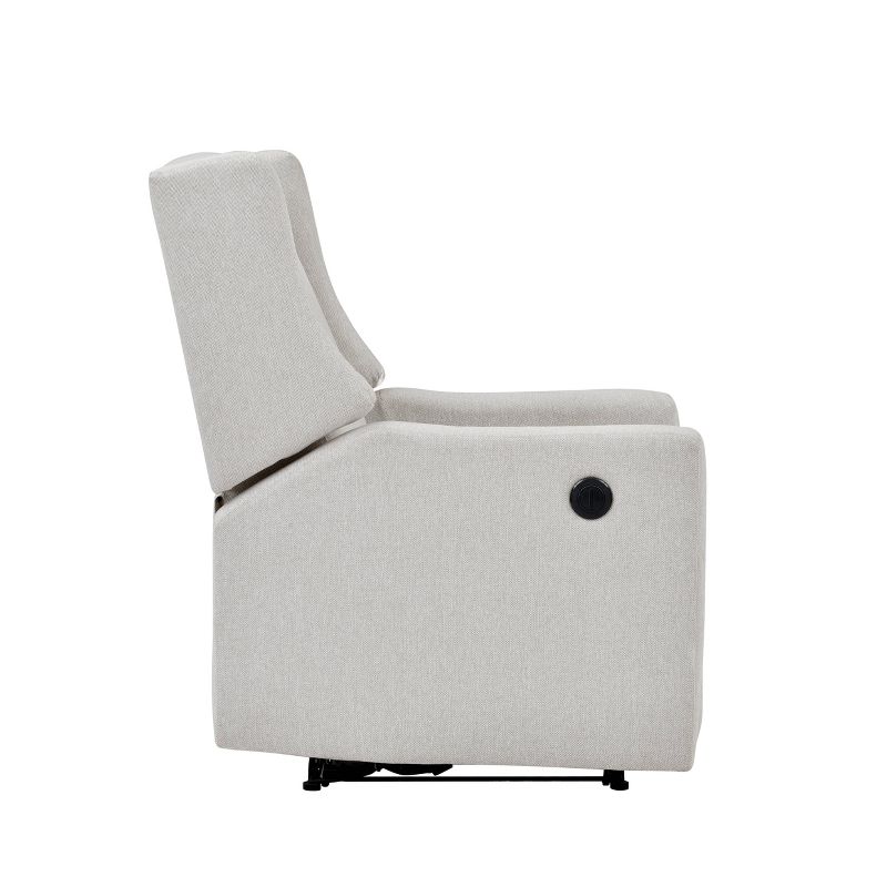 Suite Bebe Pronto Power Recliner Accent Chair - Buff Beige Fabric, 5 of 9