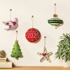 Christmas Craft 5ct Felt Ornaments Embroidery Kit - Mondo Llama™ - 2 of 4