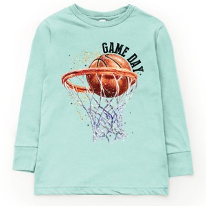 The Juniper Shop Basketball Game Day Hoop Youth Long Sleeve Tee - 1 of 4