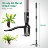 Suchtale Stand-Up Weeder - Heavy Duty Metal Weed Puller Tool with Long Handle, Root-Gripping Claw - No Bending/Kneeling - 2 of 4