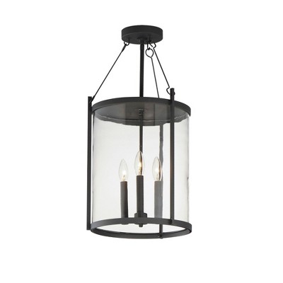 Maxim Lighting Belfry 3 - Light Pendant in  Black