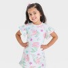 Toddler Girls' 2pc Disney Ariel The Little Mermaid Top & Skort Set - White - 3 of 4