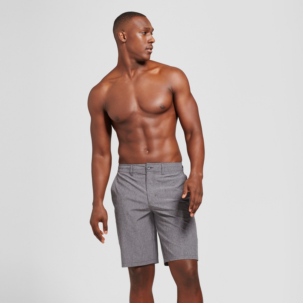 Men's 10.5 Rotary Hybrid Shorts - Goodfellow & Co Black 42 was $24.99 now $17.49 (30.0% off)