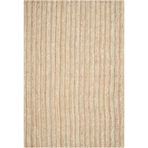 Natural Fiber Nf447 Hand Woven Area Rug - Sage/natural - 8'9