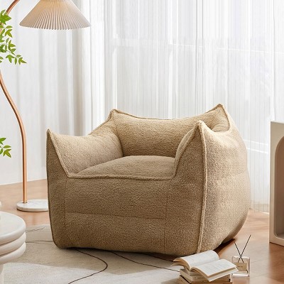 Clearance Sales Bean Bag Sofa Chair, Lazy Lounger Seat for Adults, Cozy Single Floor Sofa for Living Room or Apartment – Cuddlewood