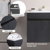 30 Inch Wall Mounted Bathroom Vanity, Bathroom Cabinet With Ceramic Sink, Overflow, 2 Full-extension Doors, Single Sink Bathroom Vanity Cabinet - 3 of 4