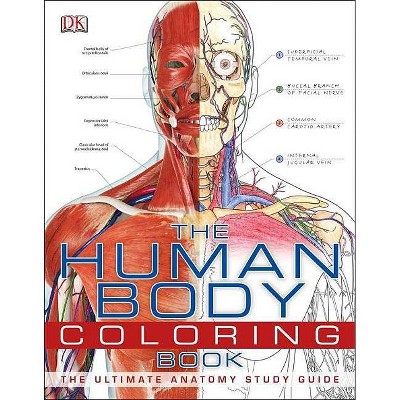 The Human Body Coloring Book - by  DK (Paperback)