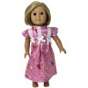 Doll Clothes Superstore Ice Cream Print Nightgown Compatible With Our Generation American Girl Dolls - 2 of 4