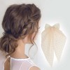 Unique Bargains Grace Bow Ribbon Hair Clips 1 Pc - 2 of 4