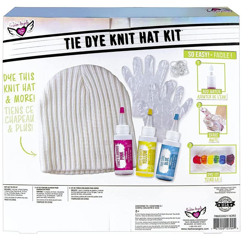 Fashion Angels Fashion Angels Tie Dye Knit Hat Kit, 2 of 5
