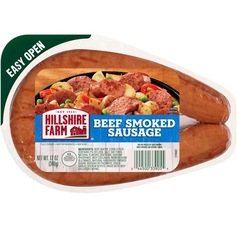 Hillshire Farm Beef Smoked Sausage Rope - 12oz - image 1 of 4