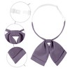 Elerevyo Women's Adjustable Satin Classic Bow Tie - 3 of 4