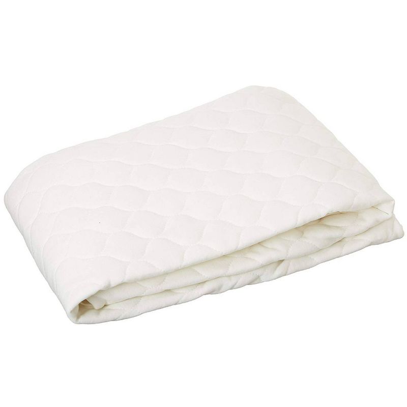 TL Care Waterproof Quilted Fitted Crib Mattress Cover Made with Organic Cotton Top Layer - Natural, 3 of 6