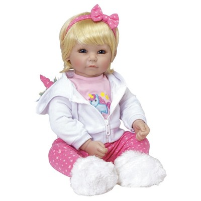 Adora Realistic Black Baby Doll Happy Camper Toddler Doll - 20 inch, Soft  CuddleMe Vinyl, Black hair, Brown eyes