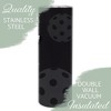 Elanze Designs I Heart Pickleball Steel Lime 20 ounce Stainless Steel Travel Tumbler - 3 of 4