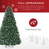 Best Choice Products Artificial Frosted Christmas Tree, Premium Unlit Spruce Design, Dense Branches – Green Spruce - 4 of 4