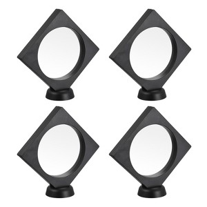 Unique Bargains ABS frames Flexible TPU film 3D Jewelry Box with Base 4 Pcs - 1 of 4