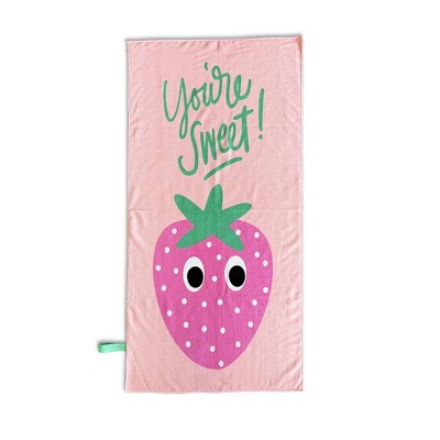 Strawberry Beach Kids' Towels - Bullseye's Playground™