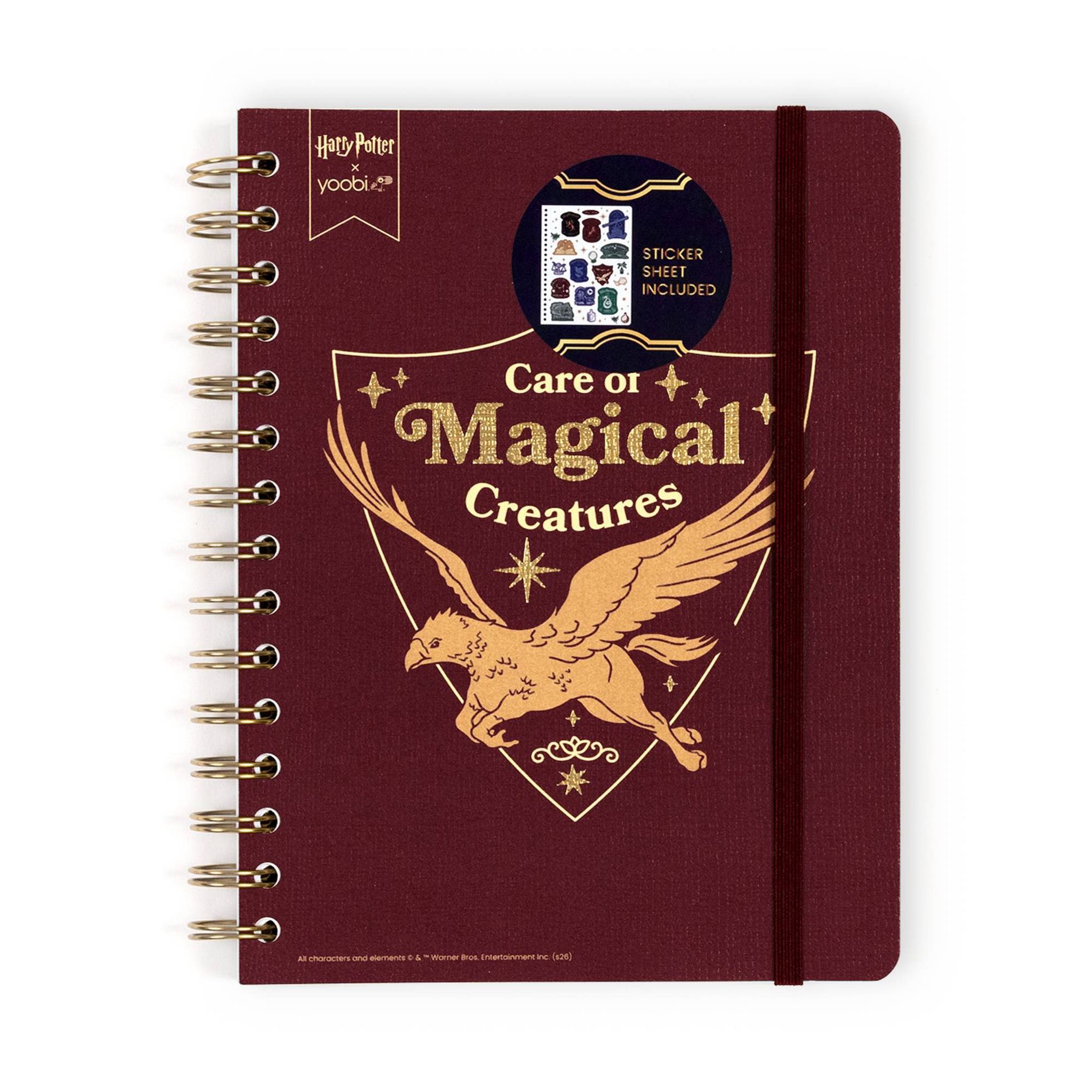 Yoobi Harry Potter 200 Pages Special Journals
