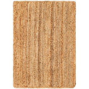 Unique Loom Braided Jute Luxe Collection Area Rug - 1 of 4