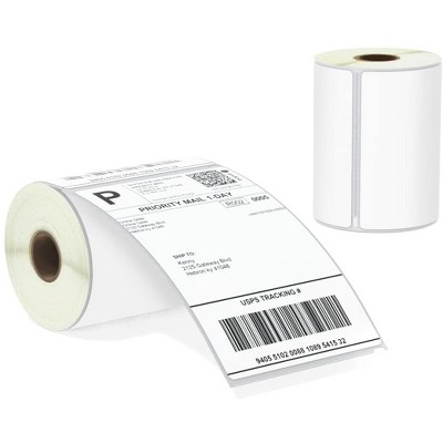BETCKEY  Compatible  1744907 Shipping Labels, Strong Permanent Adhesive & Perforated, Compatible with  Labelwriter 4XL Rollo & Zebra Desktop Printers