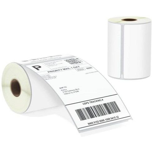 BETCKEY  Compatible  1744907 Shipping Labels, Strong Permanent Adhesive & Perforated, Compatible with  Labelwriter 4XL Rollo & Zebra Desktop Printers - image 1 of 4