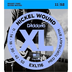 D'Addario EXL116 XL Electric Guitar Strings Medium Top/Heavy Bottom - 1 of 4