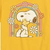 Boys' - Peanuts - Retro Flower Rainbow Short Sleeve Graphic T-Shirt - 2 of 4