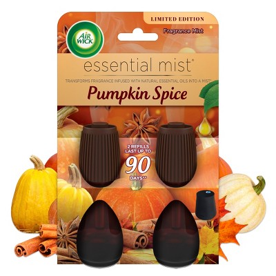 Photo 1 of Air Wick Essential Air Freshener Mist Refill - Pumpkin Spice - 1.34 fl oz/2ct