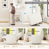 37'' Power Lift Recliner Chair, Round Plush Faux Fur Footrest,Sturdy for Living Room&Bedroom - 4 of 4
